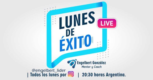 lunes de éxito en vivo por instagram con engelbert gonzalez