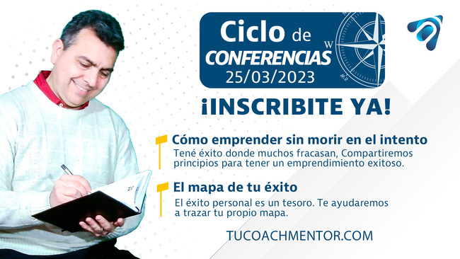 Conferencias emprendimiento 2023 y mapa del exito
